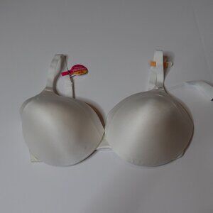 Maidenform Convertible straps Bra in White size 34DD New